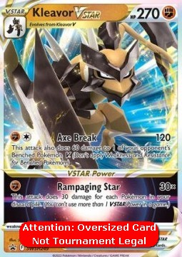 Kleavor VSTAR SWSH Black Star Promos #249/307