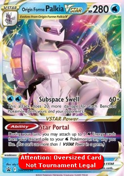 Origin Forme Palkia VSTAR SWSH Black Star Promos #254/307