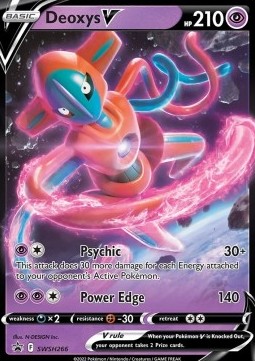Deoxys V - SWSH Black Star Promos #266/307