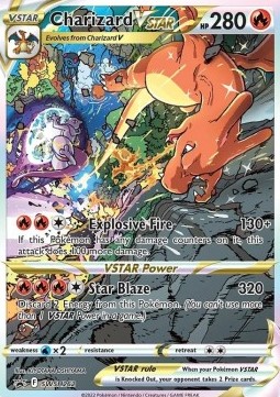 Charizard VSTAR - SWSH Black Star Promos #262/307