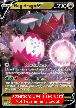 Regidrago V SWSH Black Star Promos #281/307