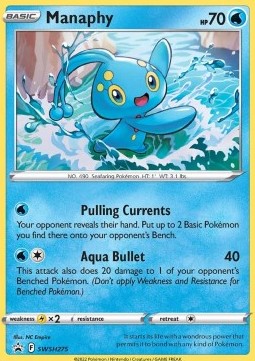 Manaphy - SWSH Black Star Promos #275/307
