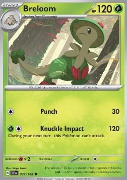 Breloom - Temporal Forces #007/162