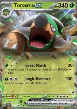 Torterra ex - Temporal Forces #012/162