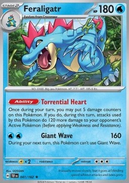 Feraligatr - Temporal Forces #041/162