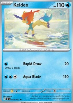 Keldeo - Temporal Forces #044/162