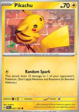 Pikachu - Temporal Forces #051/162