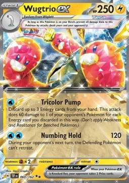 Wugtrio ex - Temporal Forces #060/162