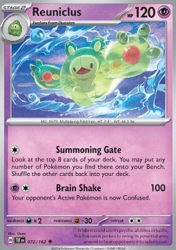Reuniclus - Temporal Forces #072/162