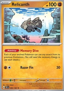 Relicanth - Temporal Forces #084/162