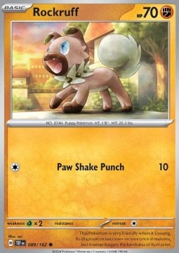 Rockruff - Temporal Forces #089/162