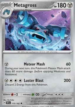Metagross - Temporal Forces #115/162