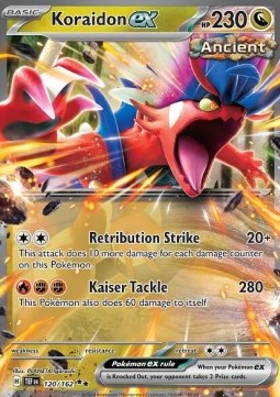 Koraidon ex - Temporal Forces #120/162