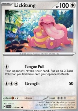 Lickitung - Temporal Forces #124/162
