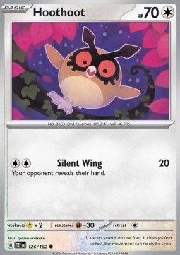 Hoothoot - Temporal Forces #126/162