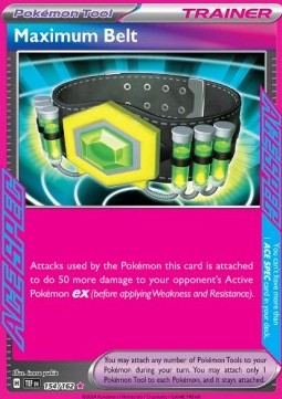 Maximum Belt Temporal Forces #154/162