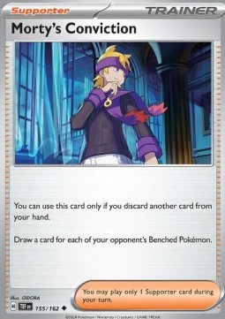 Morty's Conviction Temporal Forces #155/162