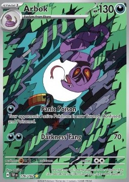 Arbok - Temporal Forces #176/162