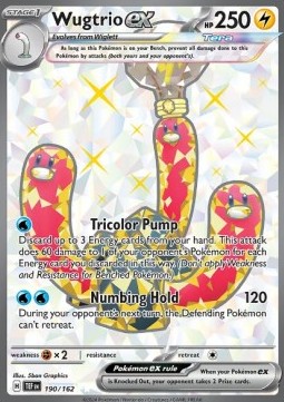 Wugtrio ex - Temporal Forces #190/162