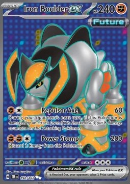 Iron Boulder ex Temporal Forces #192/162