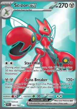 Scizor ex - Temporal Forces #195/162