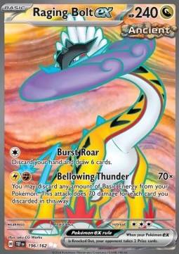 Raging Bolt ex Temporal Forces #196/162