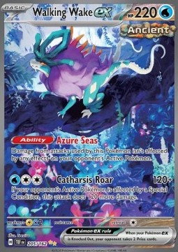 Walking Wake ex Temporal Forces #205/162