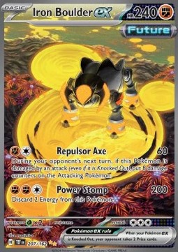 Iron Boulder ex Temporal Forces #207/162