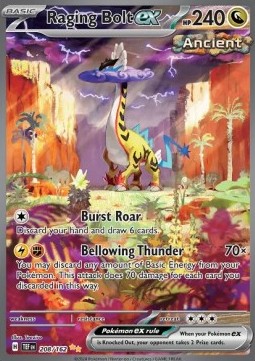 Raging Bolt ex Temporal Forces #208/162