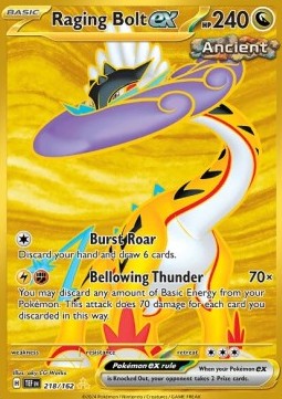 Raging Bolt ex Temporal Forces #218/162