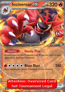 Incineroar ex Temporal Forces #034/162
