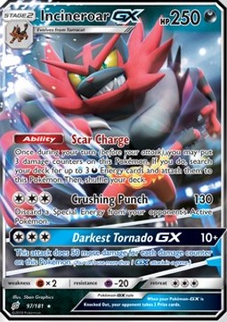 Incineroar GX - Team Up #97/181