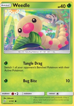 Weedle - Team Up #2/181