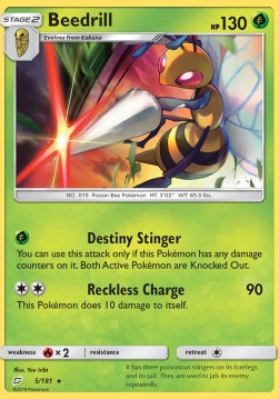 Beedrill - Team Up #5/181