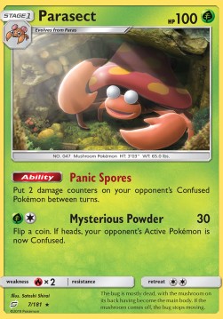 Parasect - Team Up #7/181