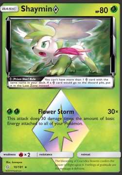 Shaymin ◇ - Team Up #10/181