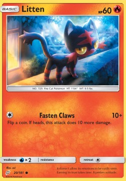 Litten - Team Up #20/181