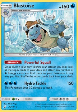 Blastoise - Team Up #25/181