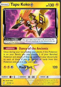 Tapu Koko ◇ Team Up #51/181