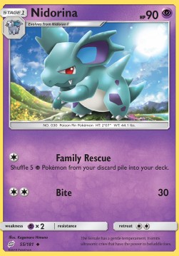 Nidorina - Team Up #55/181