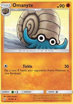 Omanyte - Team Up #75/181