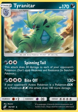 Tyranitar - Team Up #85/181