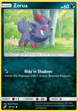 Zorua - Team Up #90/181