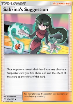 Sabrina's Suggestion Team Up #154/181