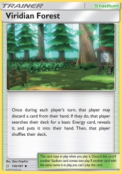 Viridian Forest Team Up #156/181