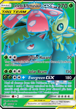 Celebi & Venusaur GX - Team Up #159/181