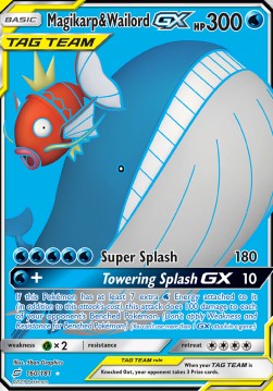 Magikarp & Wailord GX - Team Up #160/181