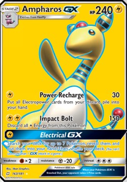 Ampharos GX - Team Up #163/181