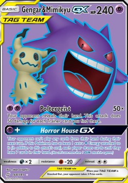 Gengar & Mimikyu GX - Team Up #164/181