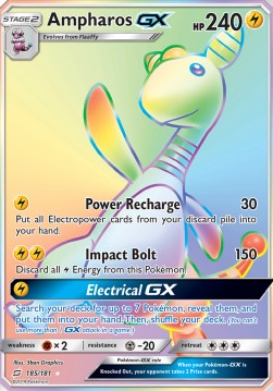 Ampharos GX - Team Up #185/181